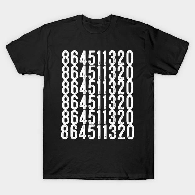 864511320 Anti Trump 8645 Trump T-Shirt T-Shirt by Hot food